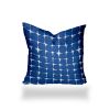 FLASHITTE IndoorOutdoor Soft Royal Pillow, Envelope Cover with Insert, 12x12