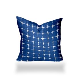 FLASHITTE IndoorOutdoor Soft Royal Pillow, Envelope Cover with Insert, 12x12