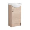 Freestanding 18 Inch Bathroom Vanity