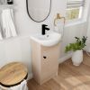 Freestanding 18 Inch Bathroom Vanity