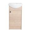 Freestanding 18 Inch Bathroom Vanity