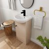 Freestanding 18 Inch Bathroom Vanity