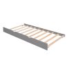 Twin-Over-Twin Bunk Bed with Twin size Trundle ;  Separable Bunk Bed for Bedroom